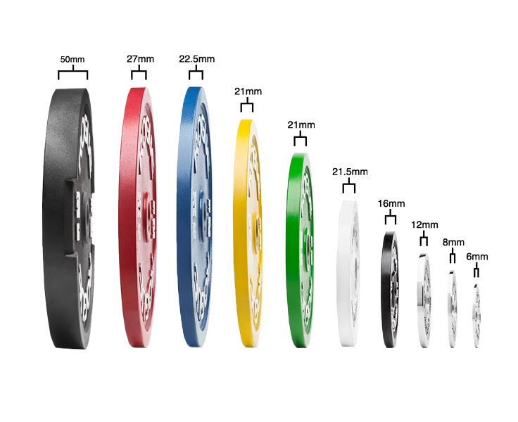 Rogue 25kg top bumper plates